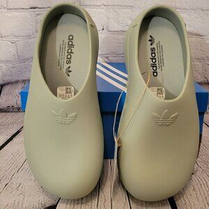 adidas Sage Green Mules